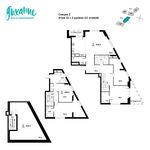 Планировка 5-комнатной квартиры, 214,5 м2