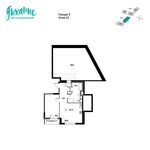 Планировка 1-комнатной квартиры, 81,1 м2
