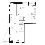 Планировка 5-комнатной квартиры, 159,9 м2