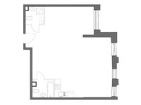 Планировка 1-комнатной квартиры, 45,56 м2