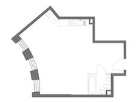 Планировка 1-комнатной квартиры, 46,8 м2