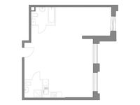 Планировка 2-комнатной квартиры, 65,11 м2