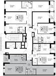 Планировка 2-комнатной квартиры, 60,2 м2