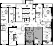 Планировка 1-комнатной квартиры, 36,1 м2
