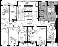 Планировка 1-комнатной квартиры, 34,8 м2