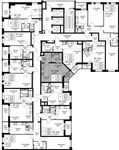 Планировка квартиры студии, 34 м2