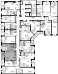Планировка 2-комнатной квартиры, 42,4 м2