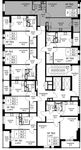 Планировка 2-комнатной квартиры, 62,5 м2