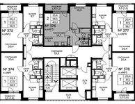 Планировка 2-комнатной квартиры, 40,2 м2