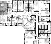 Планировка квартиры студии, 29,6 м2