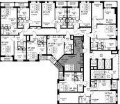 Планировка квартиры студии, 32,3 м2