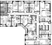 Планировка квартиры студии, 29,5 м2