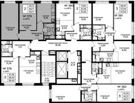 Планировка 2-комнатной квартиры, 49,17 м2