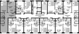 Планировка 3-комнатной квартиры, 60,2 м2