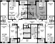 Планировка 1-комнатной квартиры, 39,2 м2