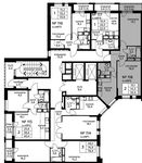 Планировка 2-комнатной квартиры, 56,9 м2