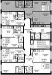 Планировка 3-комнатной квартиры, 57,01 м2