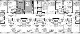 Планировка 1-комнатной квартиры, 31,03 м2