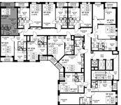 Планировка квартиры студии, 29,5 м2