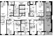 Планировка 2-комнатной квартиры, 47,6 м2