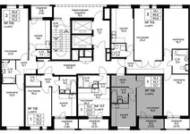 Планировка 1-комнатной квартиры, 37,7 м2