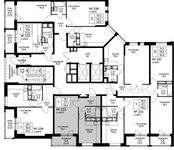 Планировка 1-комнатной квартиры, 39,3 м2