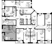 Планировка 1-комнатной квартиры, 38,8 м2