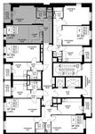 Планировка 2-комнатной квартиры, 49,3 м2