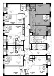 Планировка 2-комнатной квартиры, 54,2 м2