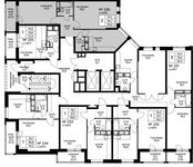 Планировка 2-комнатной квартиры, 59 м2