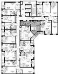 Планировка квартиры студии, 32,6 м2