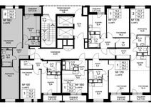 Планировка 2-комнатной квартиры, 58,1 м2