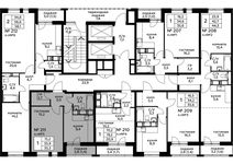 Планировка 1-комнатной квартиры, 35,3 м2