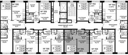 Планировка 2-комнатной квартиры, 35,8 м2