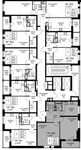 Планировка 2-комнатной квартиры, 60,8 м2