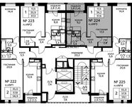 Планировка 1-комнатной квартиры, 37,6 м2