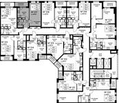 Планировка 1-комнатной квартиры, 33,8 м2