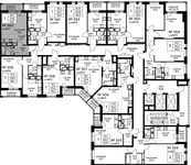 Планировка квартиры студии, 29,5 м2