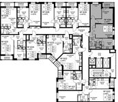Планировка 3-комнатной квартиры, 65,2 м2