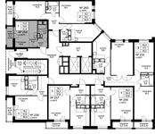 Планировка квартиры студии, 21,4 м2