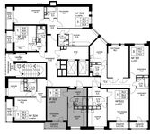 Планировка 1-комнатной квартиры, 37,8 м2