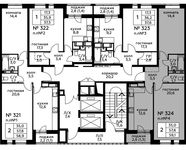 Планировка 2-комнатной квартиры, 59,1 м2