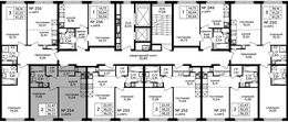Планировка 2-комнатной квартиры, 36,4 м2