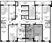 Планировка 1-комнатной квартиры, 34,2 м2