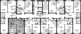 Планировка 2-комнатной квартиры, 36,3 м2