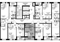 Планировка квартиры студии, 20,9 м2