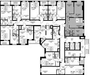 Планировка 3-комнатной квартиры, 72,7 м2