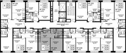 Планировка 2-комнатной квартиры, 35,6 м2