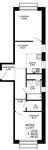 Планировка 3-комнатной квартиры, 46,5 м2