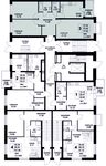 Планировка 3-комнатной квартиры, 77,45 м2